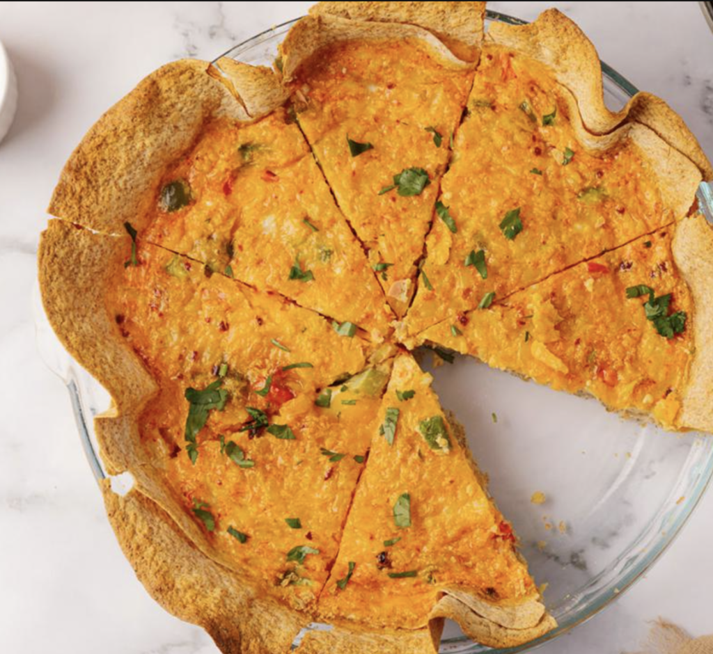 20 Delicious And Mouthwatering Tortilla Quiche bake Recipes - The